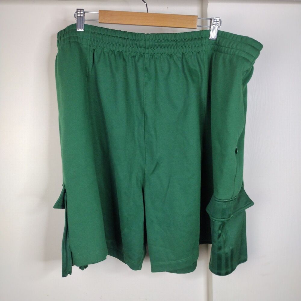 Adidas Ivy Park 4All Shorts Unisex Size 3XL Dark Green Cargo Pockets GT4084